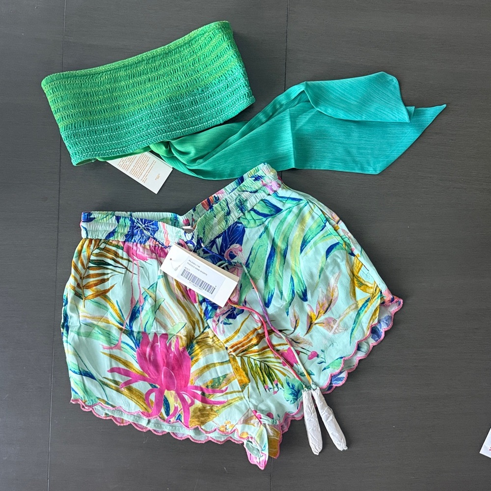 ROCOCO SAND SHORTS AND BANDEAU S